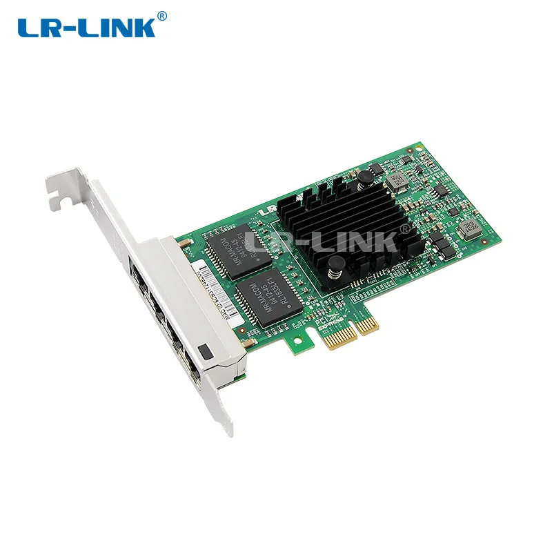 LR-LINK 9224PT Gigabit Ethernet Network Adapter 10/100/1000M PCI-Express Quad port RJ45 Lan Card NIC Intel I350-T4 Compatible
LR-LINK 9224PT Gigabit Ethernet Network Adapter 10/100/1000M PCI-Express Quad port RJ45 Lan Card NIC Intel I350-T4 Compatible