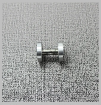 

free shipping M6 double threaded screw mirror nail Glass acrylic Decorative Nail household advertising screw fixed nail