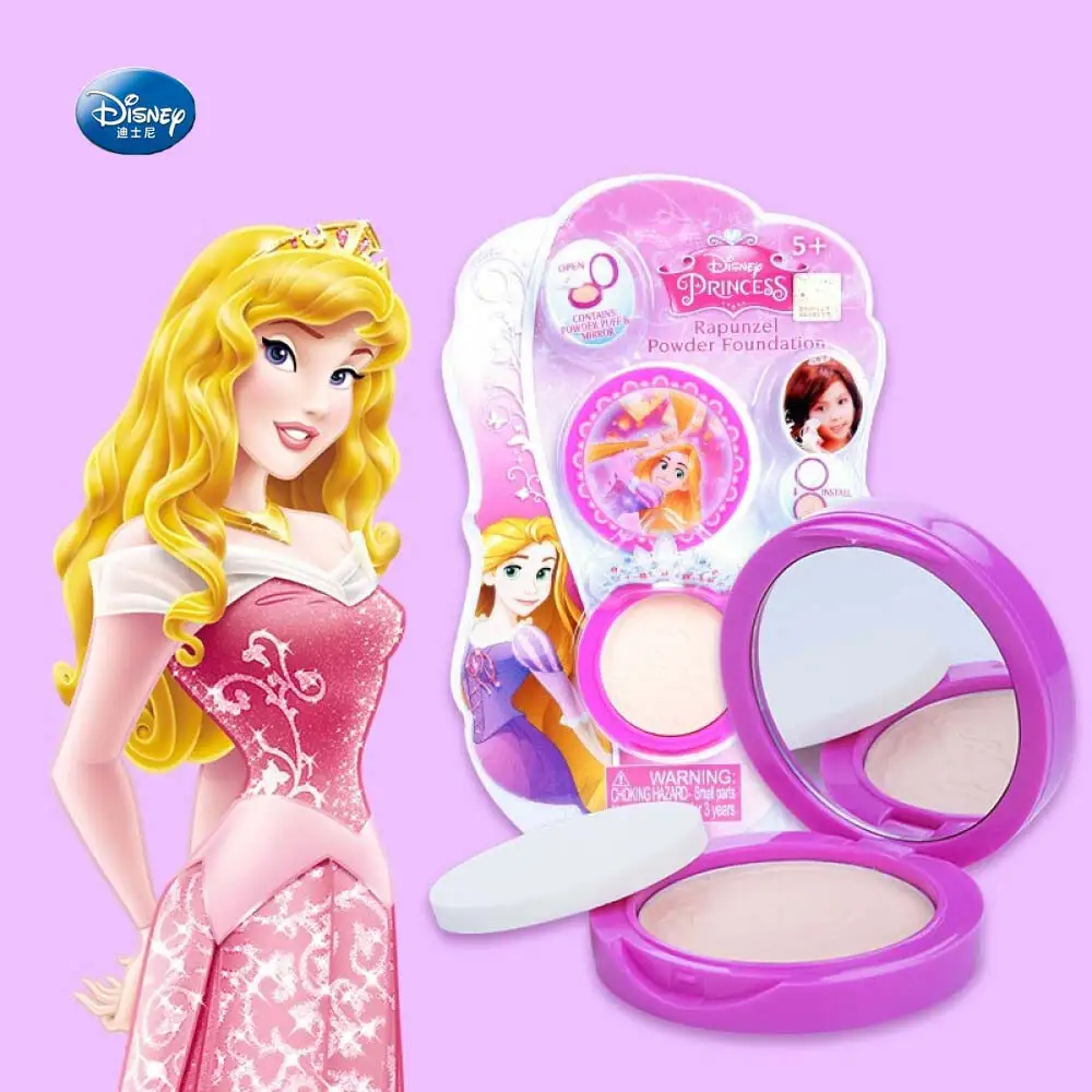 

Disney girl toys cosmetics Yingmo powder concealer set makeup children play house makeup show cosmetics toys disney princess