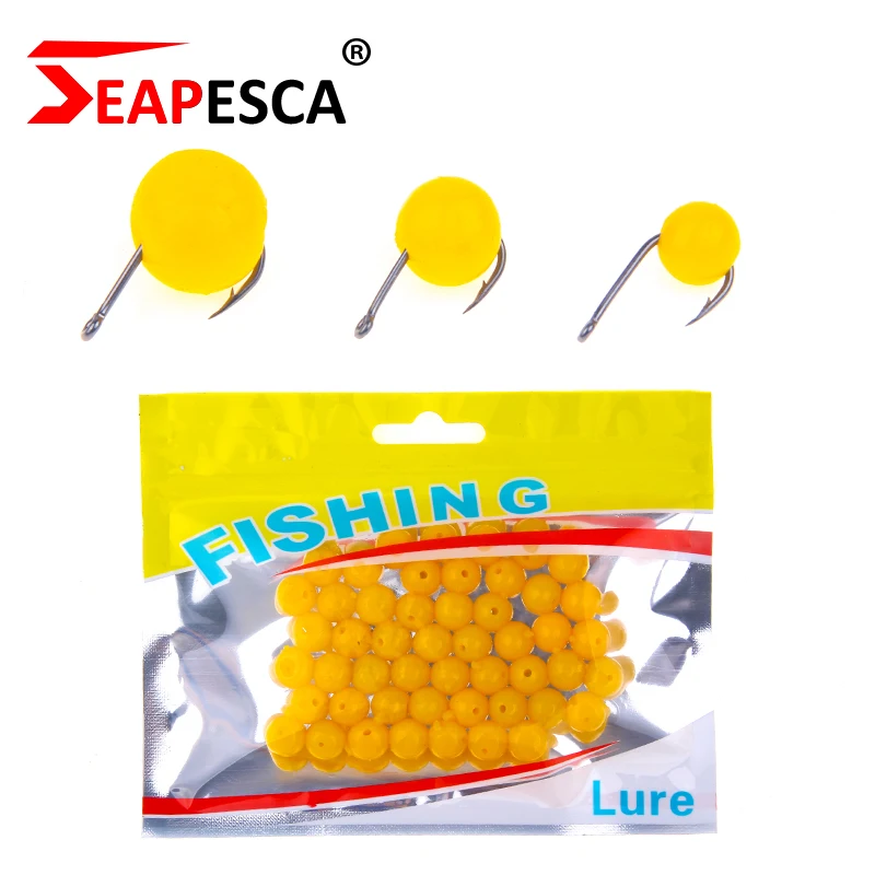 SEAPESCA 50 шт./лот плавающая мягкая кукурузная рыболовная приманка запах карпа
