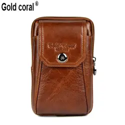 2015 Лидер продаж Новое поступление натуральная кожа тонкая талия сумки для мужчин модные мужские сумки сотовый телефон карты сумка
