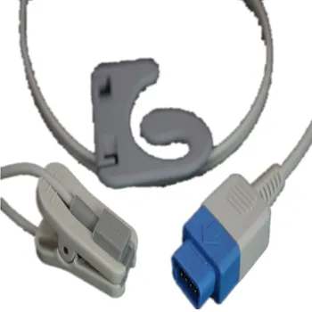 

Free Shipping Compatibe for GE TRUSIGNAL/DATEX,OHMEDA IAnimal/Vet Earclip Spo2 Sensor ,Oximeter Probe Sensor,Oxygen Sensor TPU1M