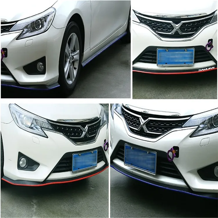 

2.5 Mt auto-styling front lip bumpeer rubber sticker. for Geely EMGRAND 7 X7 EC7 GC7 SC7 VISION Great wall H6 H3 C30 ACCESSORIES