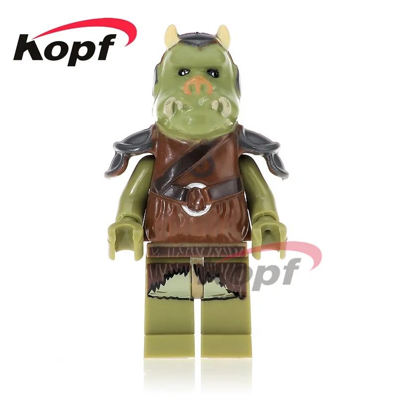 

Single Sale Space Figures Gamorrean Guard Paploo Tan Ewok Attack Battle of Endor 75005 Building Blocks Children Gift Toys PG742