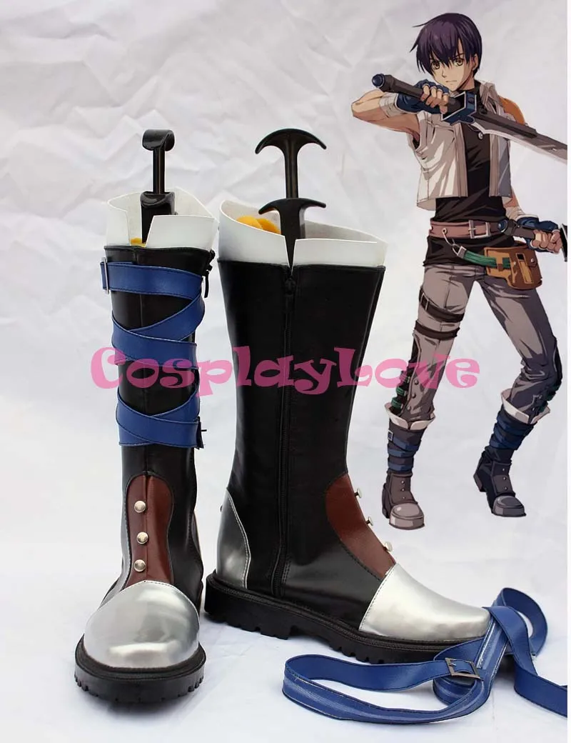 

The Legend of Heroes VI Joshua Bright Cosplay Shoes Boots Hand Made Custom-made For Halloween