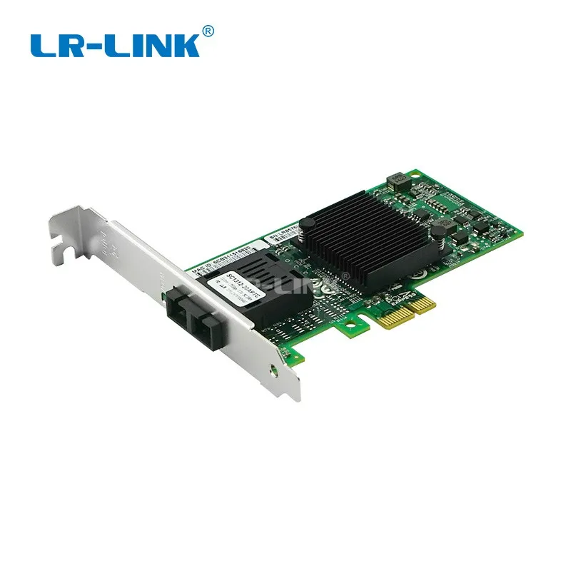 Адаптер оптоволоконной сетевой карты LR-LINK 9260PF-LX gigabit ethernet PCI-Express для ПК intel 82576
