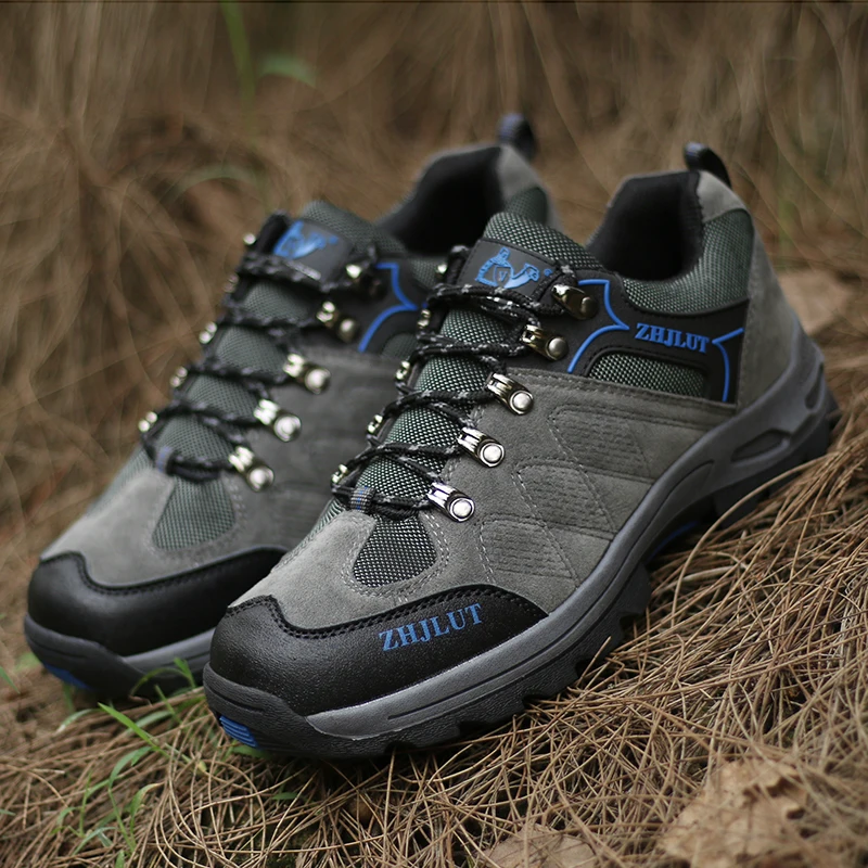

Baideng Outdoor Sports Tactical Military Shoes Men Wear-Resisting Non-Slip Sneakers for Camping Hiking Boots Man Chaussures 2018
