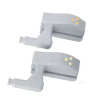 2 шт. внутренний шарнир светодиодный светильник с датчиком под шкаф s Универсальная фурнитура для кухни спальни гостиной шкаф ночной Светильник