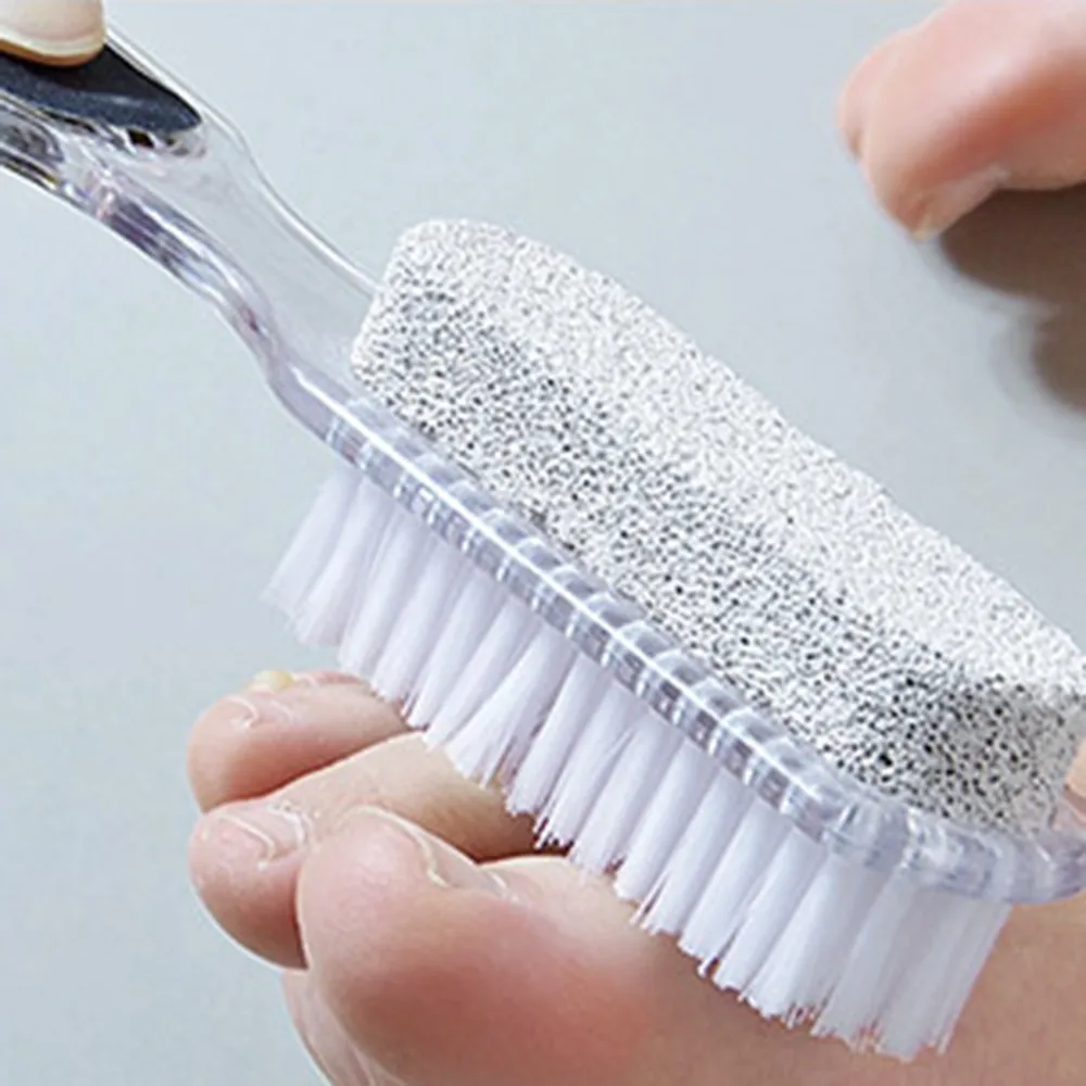 

1PCS New America Foot Skin Foot Clean Scruber Hard Skin Remover Pedicure Brush 11.9