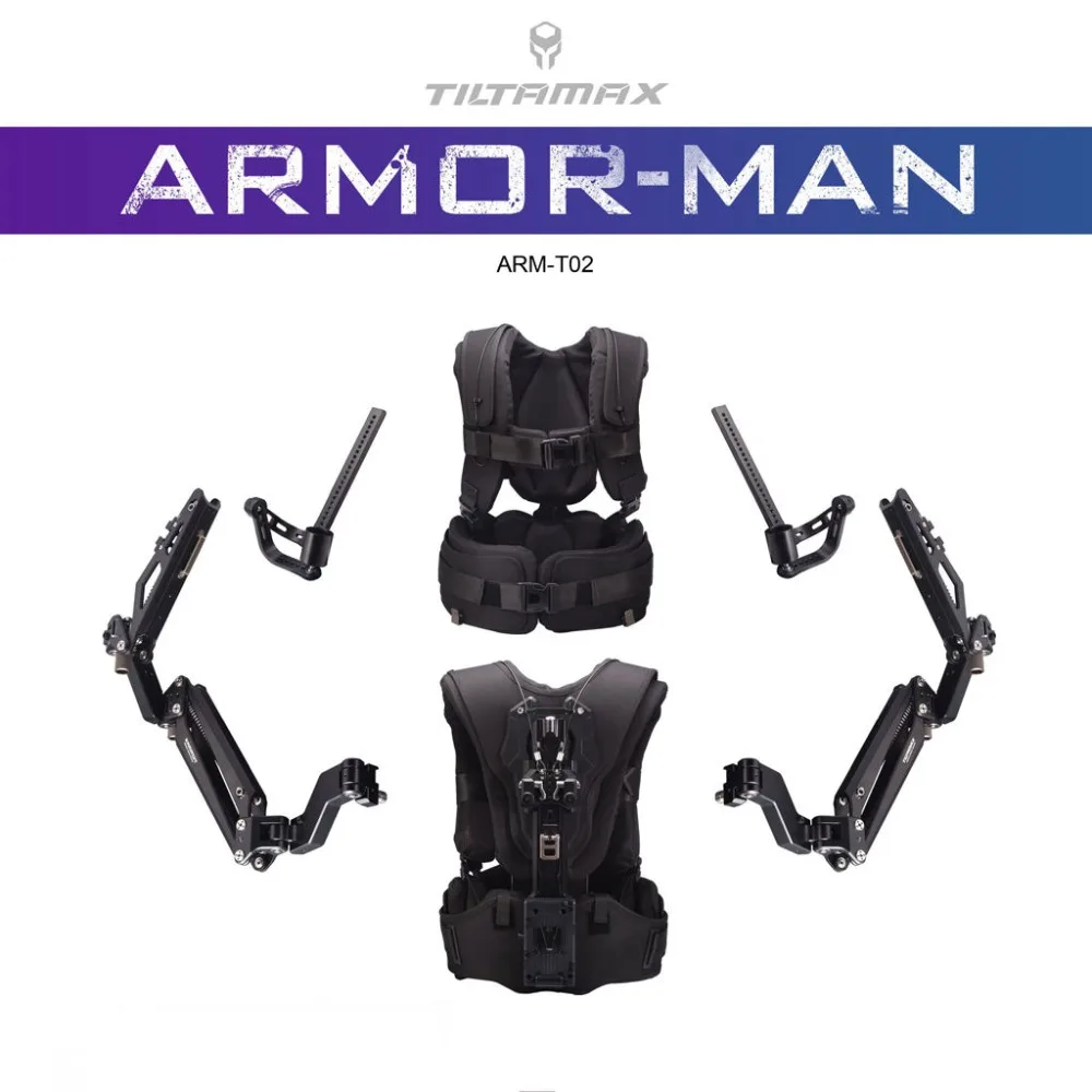

TiLTA-MAX ARM-T02 ARMOR-MAN II Ultimate Steadicam Exoskeleton Gimbal Support For ARRI mini