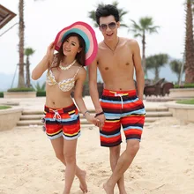 New Mens Womens Couple Lover Lovers Summer Beach Surf Board Swim Shorts Swimming Surfing Beach Shorts