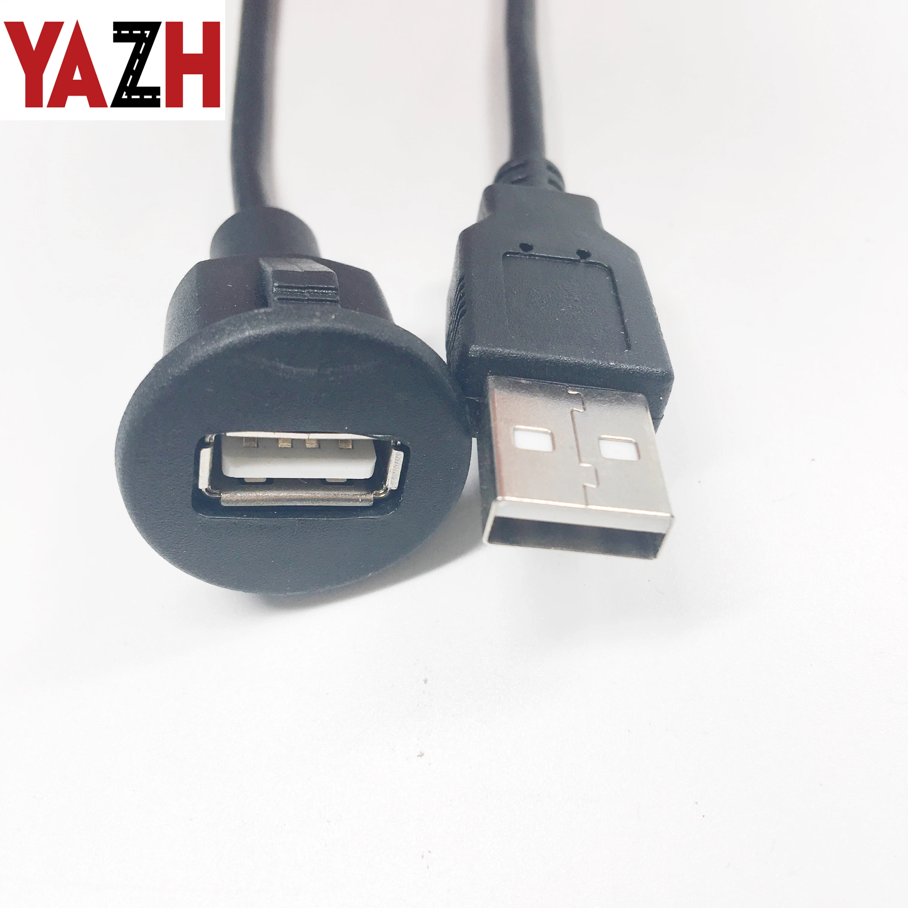 YAZH 1m USB Extension Cable USB 2.0 Cable for Camera PC PS4 Xbox Smart TV High Speed Charger& Data USB 2.0 Cable Extender