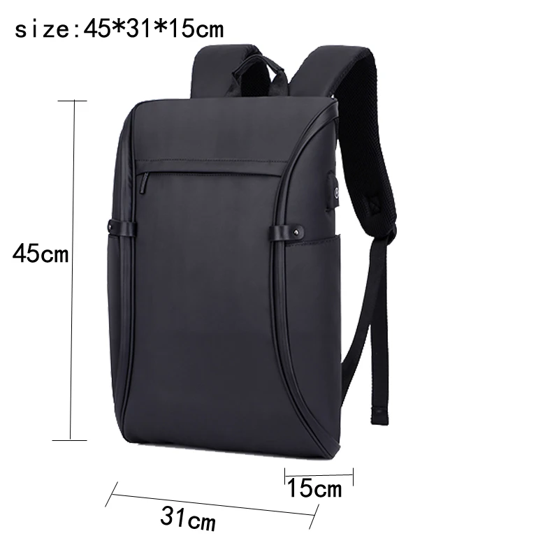 TUGUAN Многофункциональный USB зарядный мужской 15 дюймовый рюкзак для ноутбука