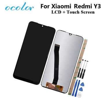 

ocolor For Xiaomi Redmi Y3 LCD Display and Touch Screen 6.26'' Assembly Replacement With Tools+Tape For Xiaomi Redmi Y3 Phone