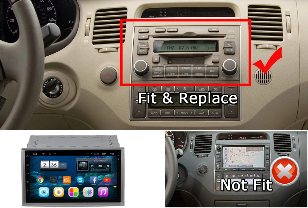 Clearance Liandlee Android For Hyundai Grandeur Azera 2005~2011 Stereo Car Radio Video BT Wifi Carplay Map GPS Navi Navigation Multimedia 9