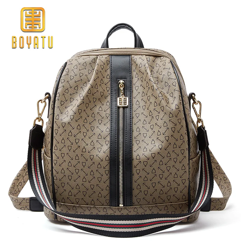 

Women's PU Leather School Backpack 2019,sac a dos Fashion Multi-Backpack Female High Quality Waterproof Shoulder Bag Brand Purse
