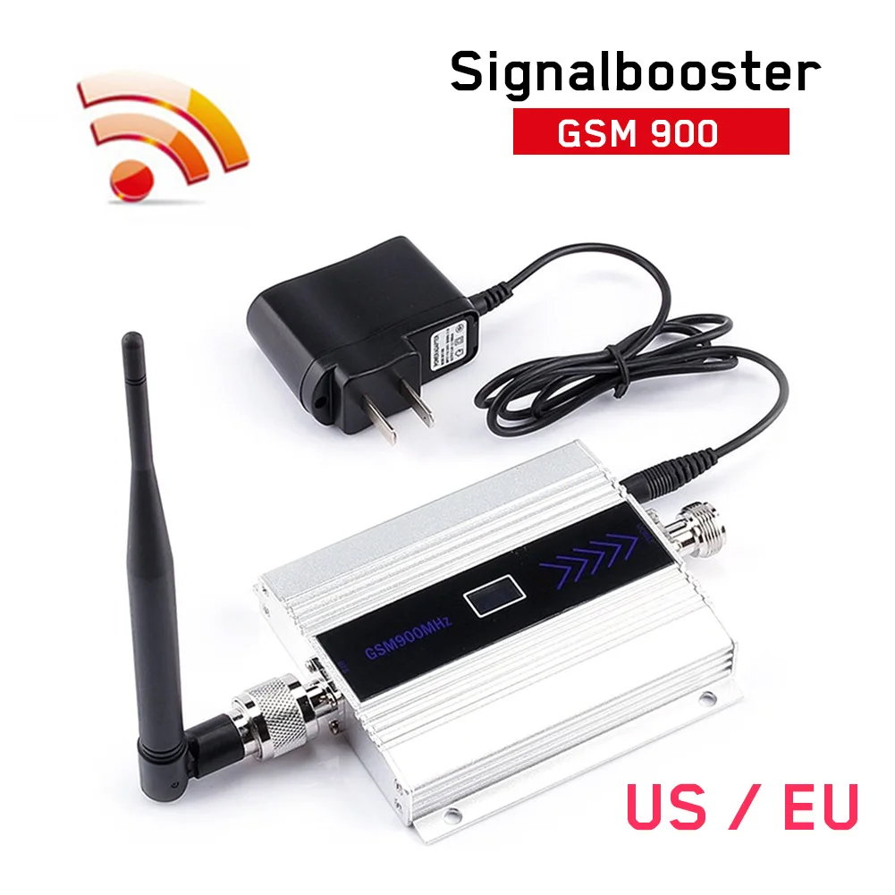 Усилитель сигнала мобильного телефона Unicom GSM 900 МГц Усилитель мобильного сигнала ЕС/США для 2G 3g 4G сигнал вызова для сети 2G