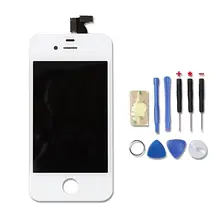High Quality LCD Digitizer Touch Screen+LCD Display Frame Assembly +Tools For iphone 4s AT&T