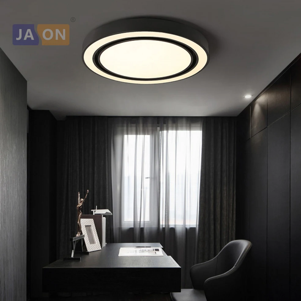 

LED Modern Iron Acryl Round Black White 6cm Thin LED Lamp.LED Light.Ceiling Lights.LED Ceiling Light.Ceiling Lamp For Foyer