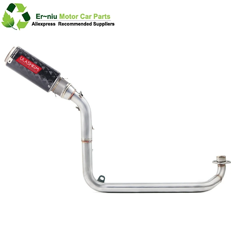 

MSX 125 Motorcycle Modified Exhaust Muffler Laser Marking stainless steel With DB Killer Connect Pipe FOR honda grom MSX125 M3