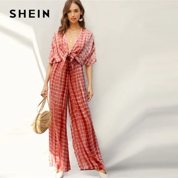 shein red romper