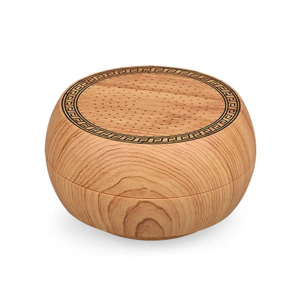 Bluetooth Speaker Portable Mini Outdoor Wireless Speakers Wooden Style LED Round Oak chess Bluetooth Speakers Bluetooth Speaker