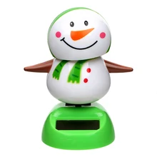 LEEPEE Рождественский Снеговик приборная панель украшение автомобиля орнамент с самоклеющейся качающейся игрушкой куклы аксессуары для интерьера