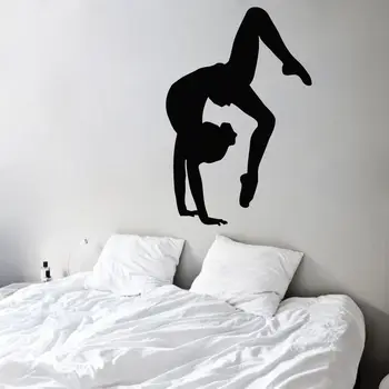 

Wall Decals Vinyl Decal Sticker Sport Girl Gymnast Art Gym Interior Decor