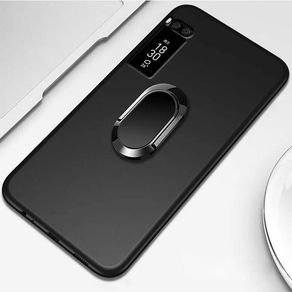 

Meizu Pro 7 Case Cover For Meizu Pro 7 Plus Case Magnetic Magnet Car Finger Ring Case For Meizu Pro 7 Plus Phone Case