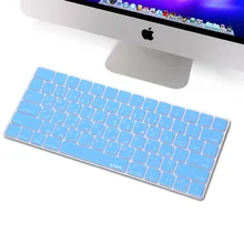 Для волшебной клавиатуры арабский крышка клавиатуры, XSKN синий мягкий силиконовый арабский клавиатура защитная пленка для клавиатуры кожи для Клавиатура Apple Magic