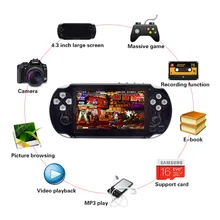 CoolBaby 4,3 дюймов экран PAP Gameta II plus 64 бит портативная игровая консоль Поддержка камеры MP4 MP5 видео игровые плееры