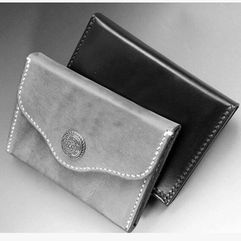 

DIY leather craft vintage small wallet knife mould hand punch tool die cutting template 1 set