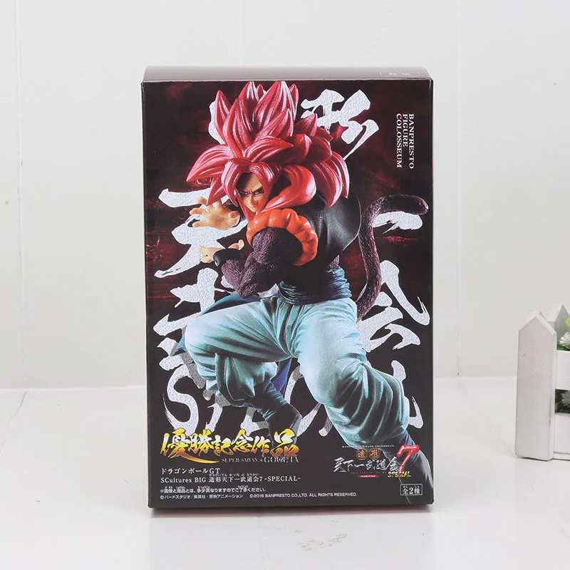 Аниме Dragon Ball Z фигурки героев Супер Saiyan Figuration Gogeta vol.1 Сон Гоку Вегета ПВХ Рисунок Коллекционная модель игрушка в подарок