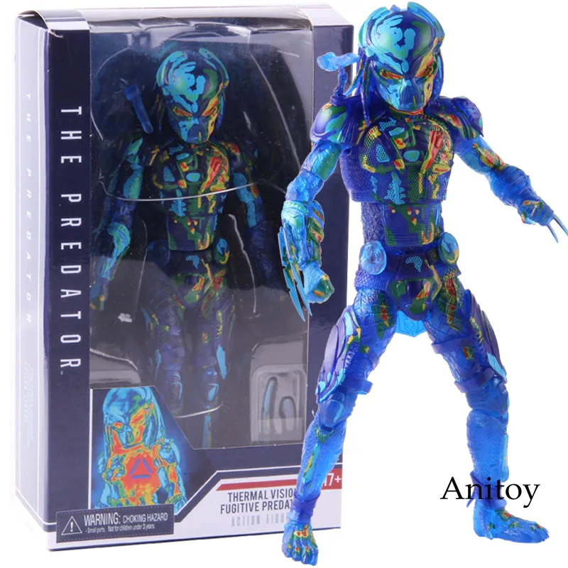 

NECA Alien VS Predator 2018 Ultimate Thermal Vision Fugitive Alien Action Figure PVC Collectible Model Toy