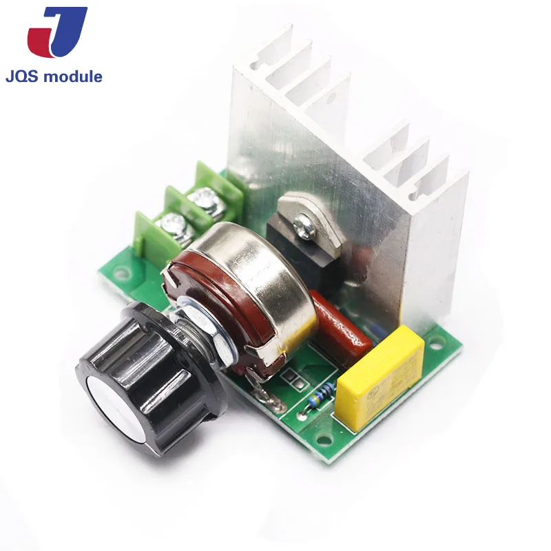 

Voltage Regulator Voltage Speed Controller AC 220V 4000W SCR Dimmer