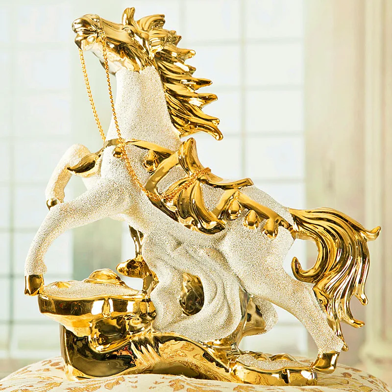 

decoration art gift craft Electroplating ceramic fashion crafts home decoration gift jinma 40a20