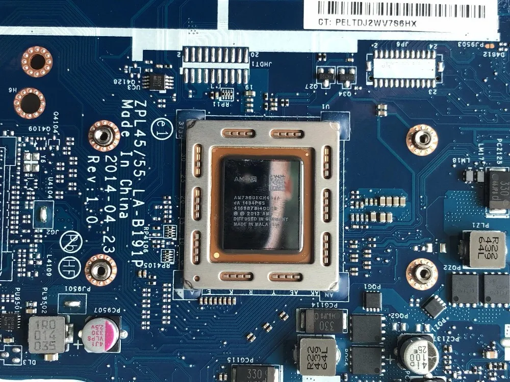 Высококачественная новая материнская плата ZPL45/55 LA B191P для ноутбука HP Probook 455 G2 773075