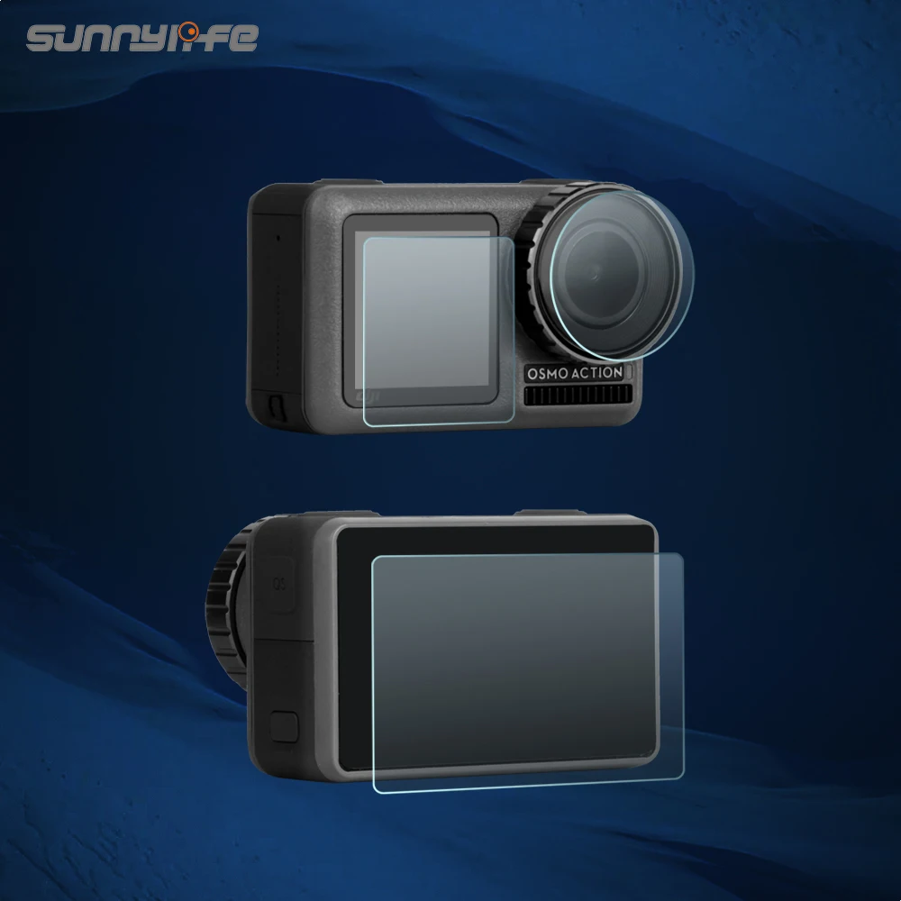 Sunnylife Защитная пленка для объектива камеры защитная Закаленное стекло DJI OSMO