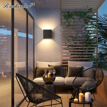 

LED Simple Modern White/Black wall lamp bed sides creative reading lamp wall hanging lamp 110V 220V 6W 8W free shipping