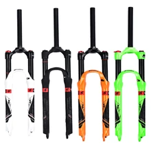 2018 SWTXO Mtb Bike Fork Air Suspension Fork 26/27.5Manual Control Aluminum-magnesium alloy Mtb Fork Bike Accessory 4 Colors west biking ems bike suspension fork bike lock aluminum fork outer diameter 26 inch mtb bike road carbon fiber mtb hard fork