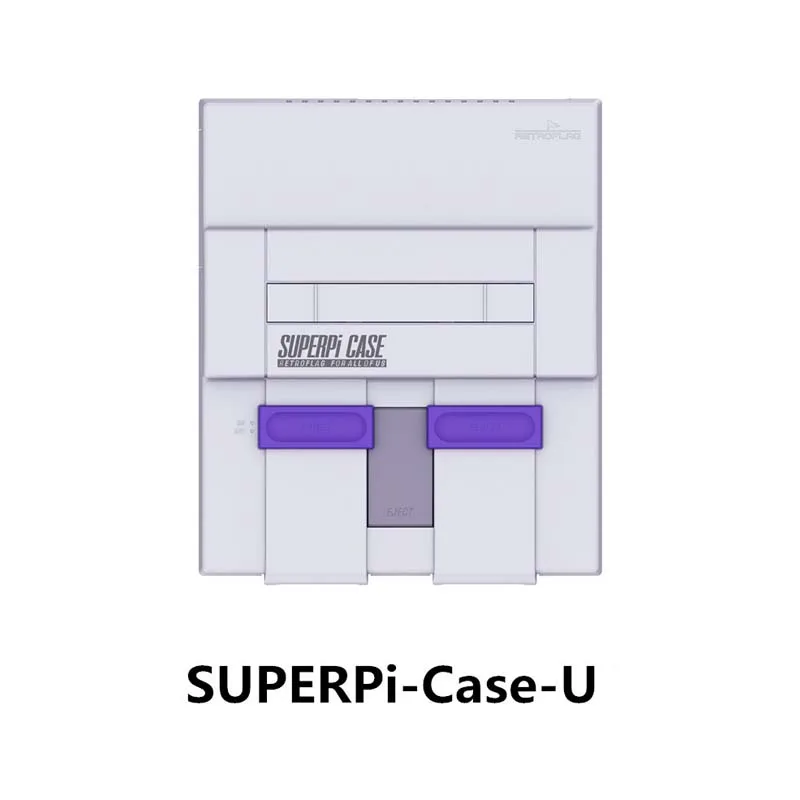 Чехол Retroflag SUPERPi CASE-J NESPi с вентилятором coolling+ радиатор для Raspberry Pi 3B Plus(3B+)/3B