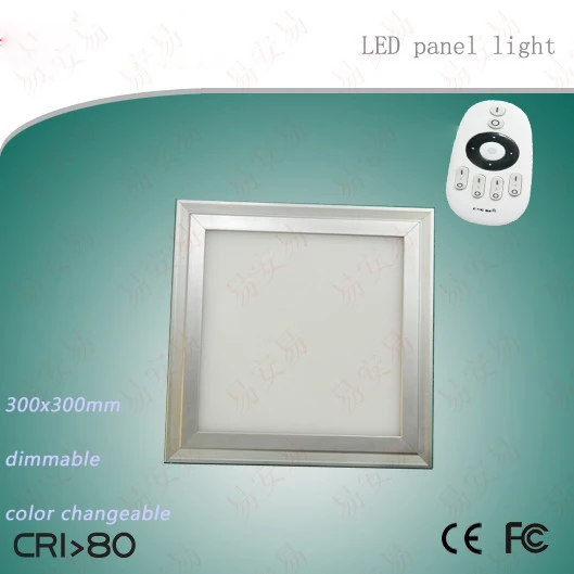 Regulável e Cor Mutável com 2.4g Remoto de Alumínio plus Pmma Material de Alta Frete Grátis 295x295 mm Controle Brilho Led Chips 2 Frete Grátis 295X295 MM Regulável e Cor