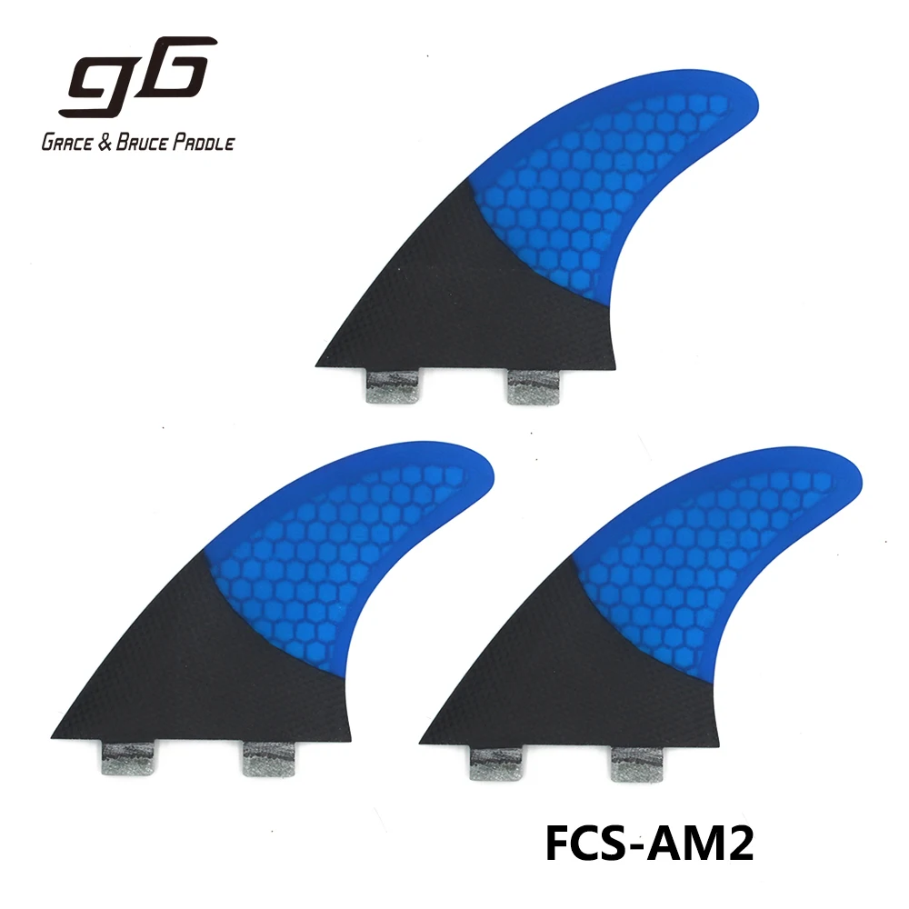 FCS AM2 Surfboard Fins Carbon Fiber Surf Fins Boards Finsin Surfing