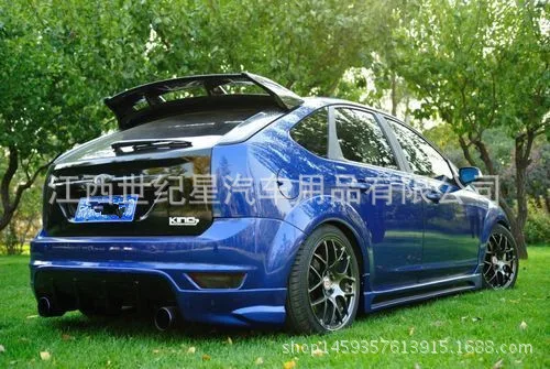 

Fit for FOCUS RS ABS rear spoiler rear wing with customize DIY color spoiler No paint spoiler