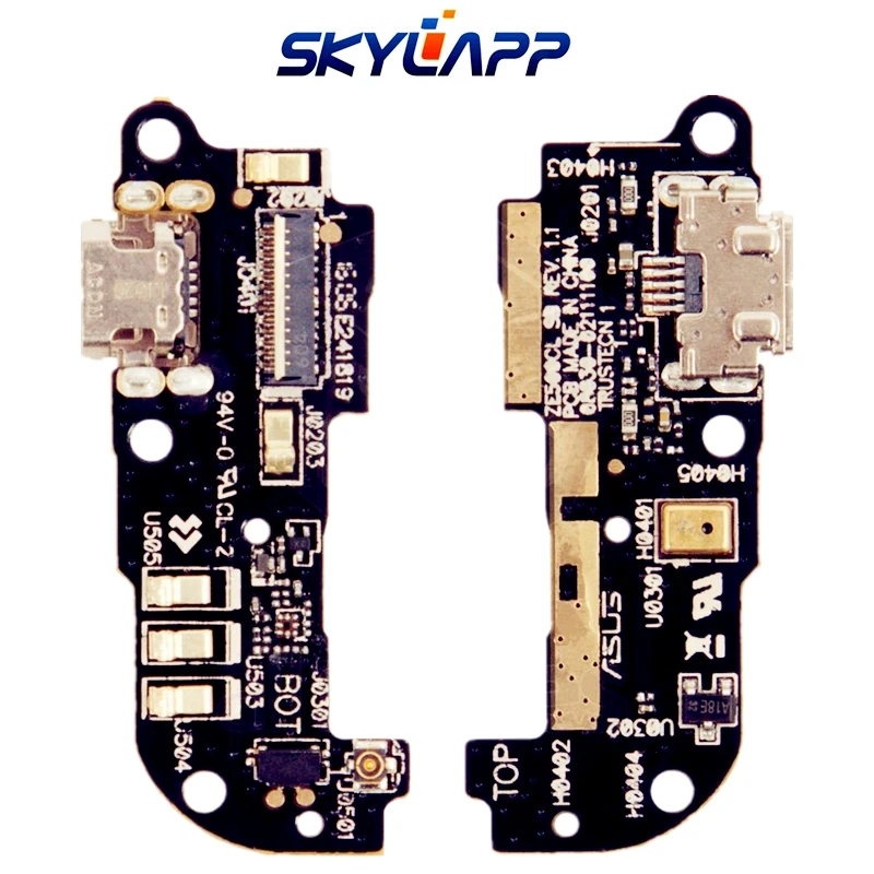 Flat-Cable-for-Asus-ZenFone-2-ZE500CL-Cell-Phone-microphone-with-components_