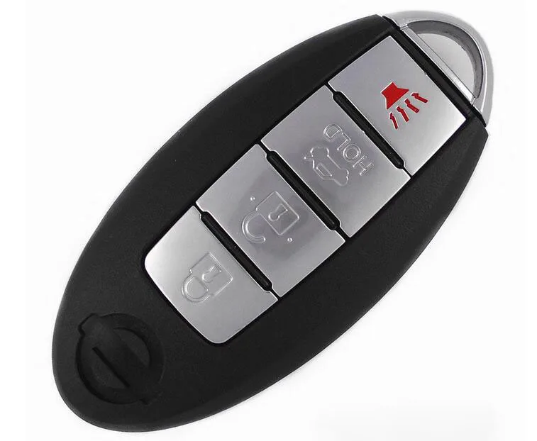 4 кнопки Smart Remote чехол для ключей Nissan Teana Sunny Tiida Livina Sylphy без ключа входа Fob (без