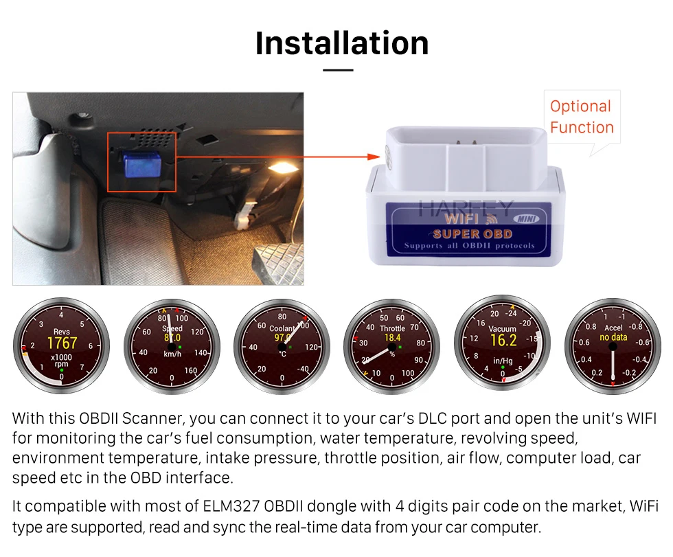 OBDII сканер ELM 327 V1.5 ELM327 Wifi OBD2 автомобильный диагностический сканер ELM-327 V 1,5 Wi-Fi OBD ii адаптер автоматический диагностический инструмент