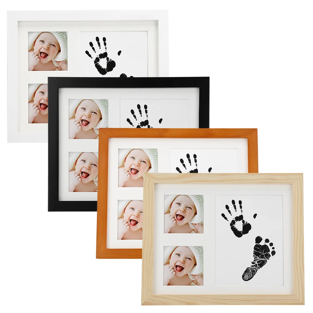 Impressão da Mão Fundição de Argila Almofada de Tinta Bebê Inkpad Handprint Pegada Não-tóxico Recém-nascidos Marca d' Água Brinquedos Infantis Lembranças 19 Molde p/ pés e mãos