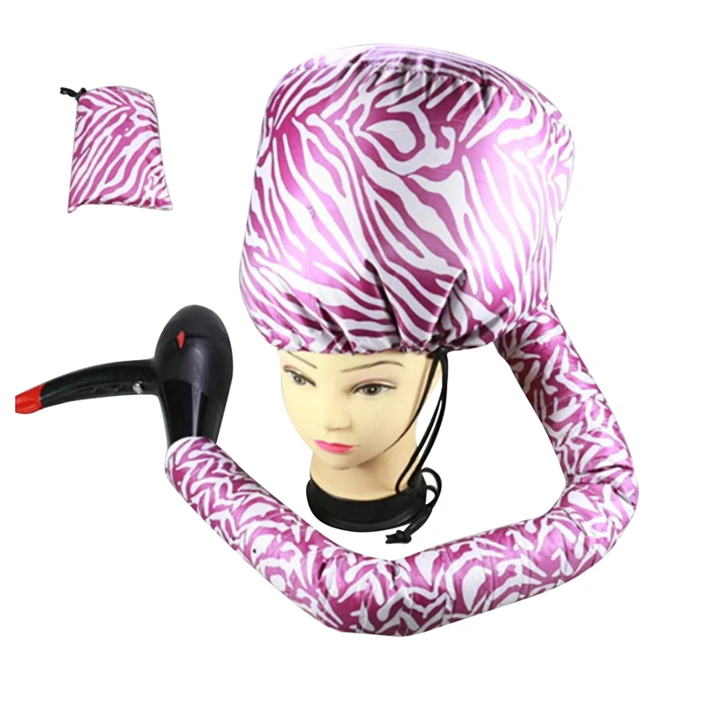 Buy Portable Color Hair Drying Cap Quick Dry Blow