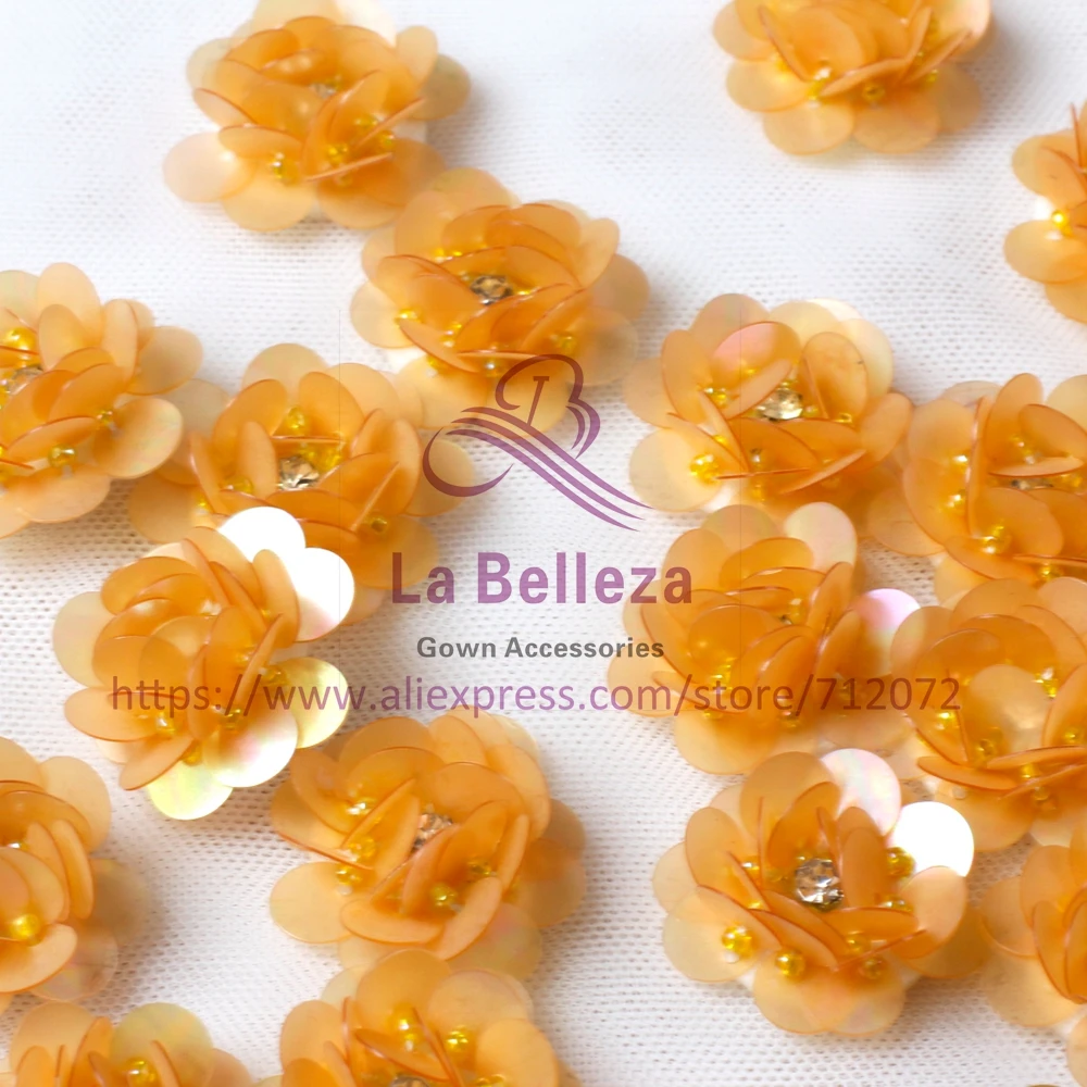 La Belleza/объемные цветы 5 цветов стразы диаметр 2 см 20 шт./лот|rhinestone 3d|flowers 3dflower flower |